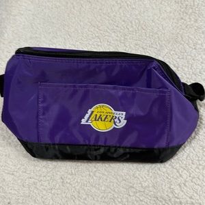 lakers lunch bag, purple new without tags